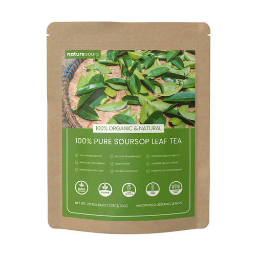 100% Pure Organic Soursop Leaf tea